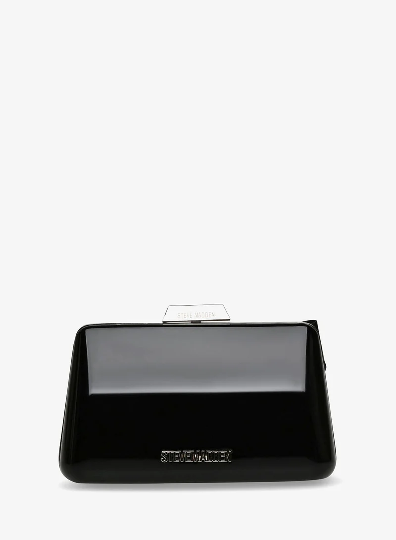 ستيف مادن Steve madden kaciee black/silver clutch