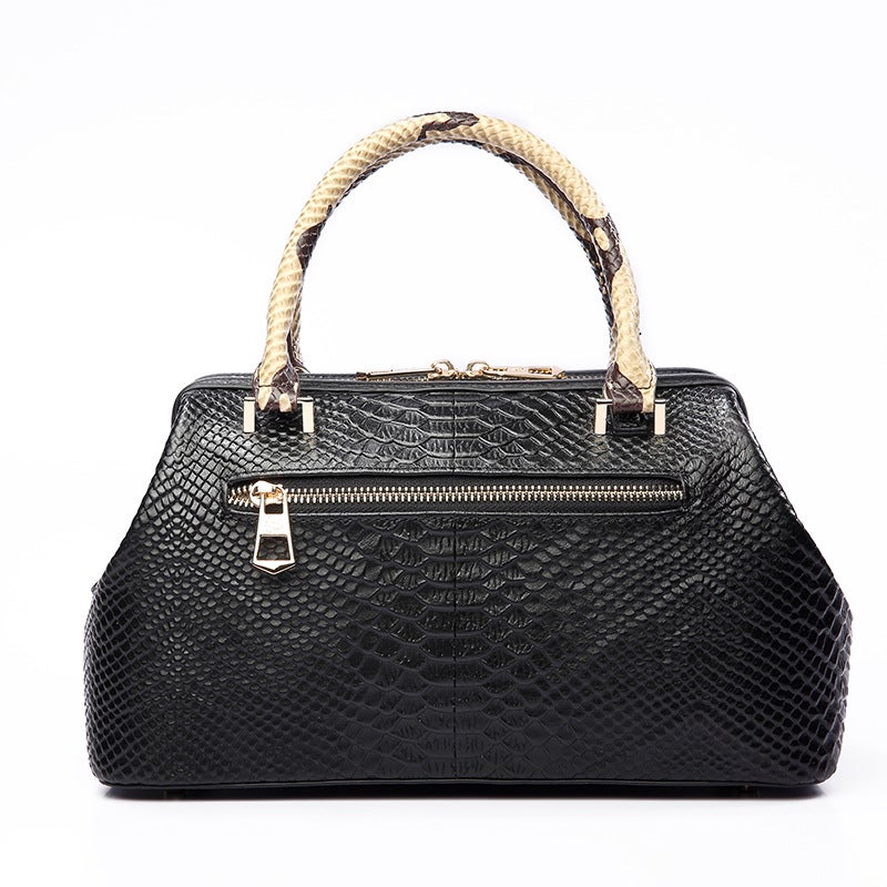 Bag New Women'S 2025 Top Layer Cowhide Shoulder Handbag Pillow Bag Boston Large Capacity Genuine Leather Crossbody Bag For Women - Image 4