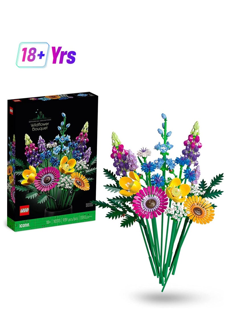 LEGO Icons Wildflower Bouquet 10313 - Image 1
