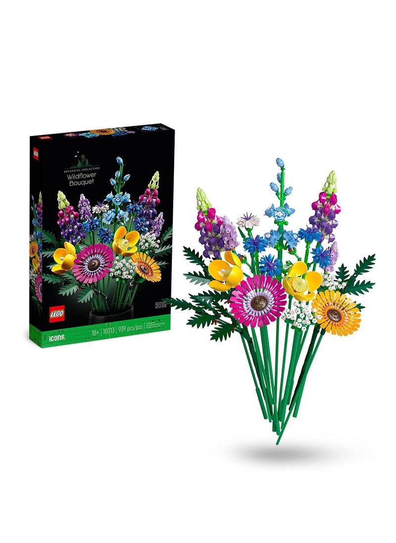 LEGO Icons Wildflower Bouquet 10313  - Image 1