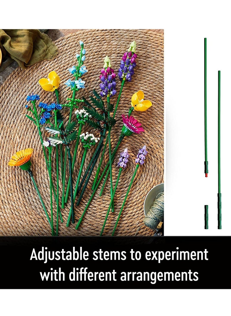 LEGO Icons Wildflower Bouquet 10313  - Image 3