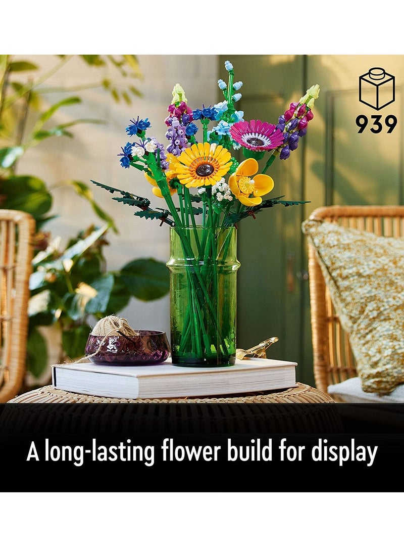 LEGO Icons Wildflower Bouquet 10313  - Image 2