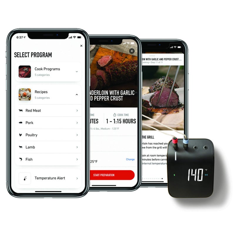 Weber محور الشواء الذكي ويبر كونكت، أسود - Image 2