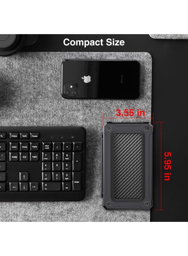 HEIYING Memory Card Case for SD Card and TF Card, Portable SD Card Holder SD SDHC SDXC TF Card Storage with 20 SD Card Slots & 20 Micro SD Card Slots. - Image 5