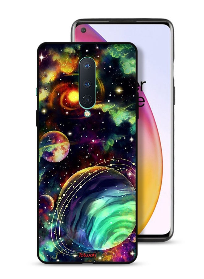Tolwak OnePlus 8 Protective Case Cover Planets - Image 1