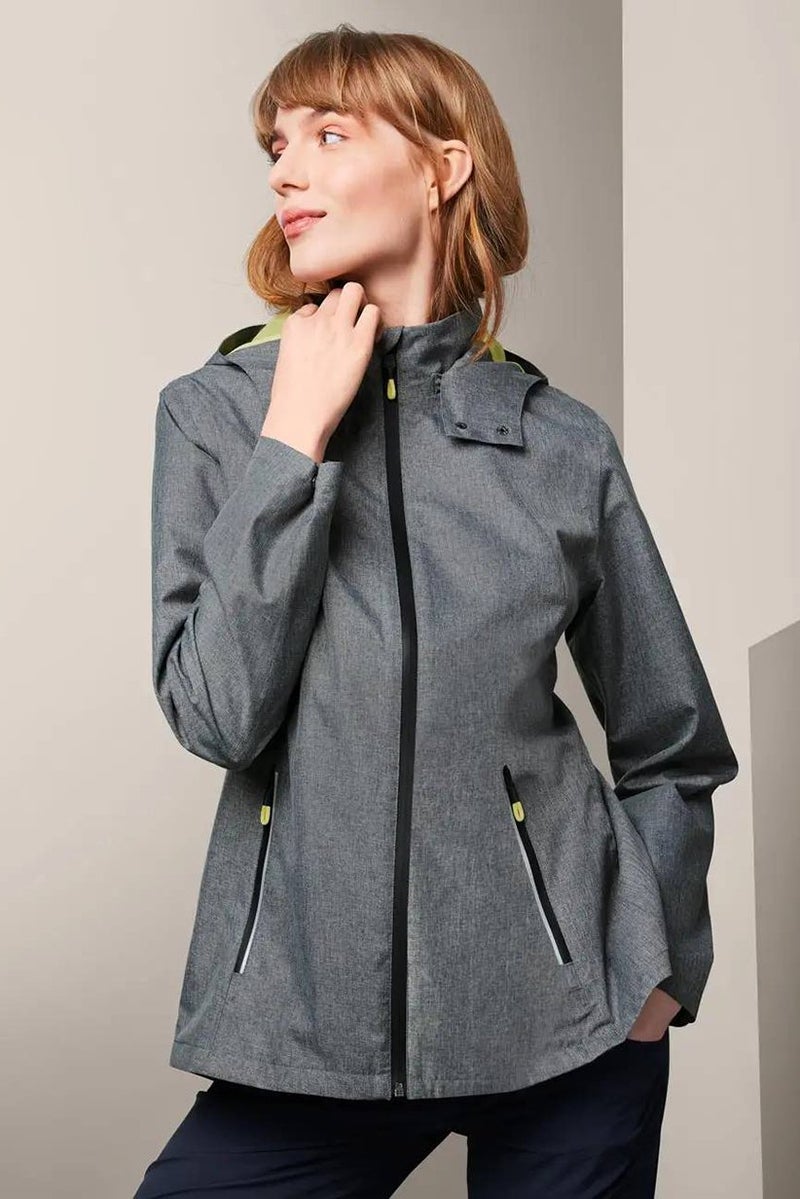 Tchibo Women Textured Parka Jacket, Grey - Image 1