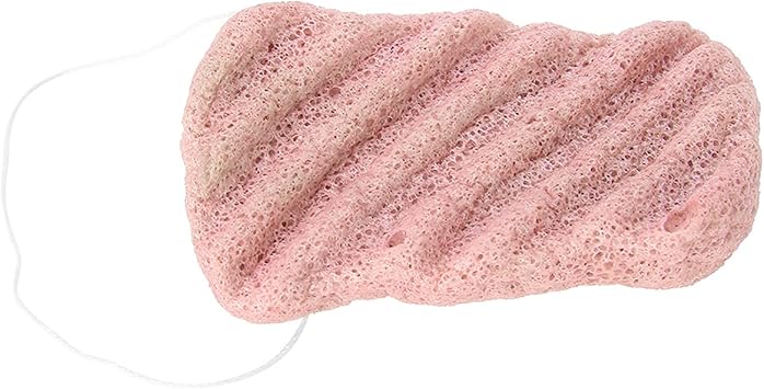 Salmue Face Body Natural Konjac Sponge with Sling Big Size Facial Body Exfoliate Remove Pore Cleaning Tool06 - Image 4