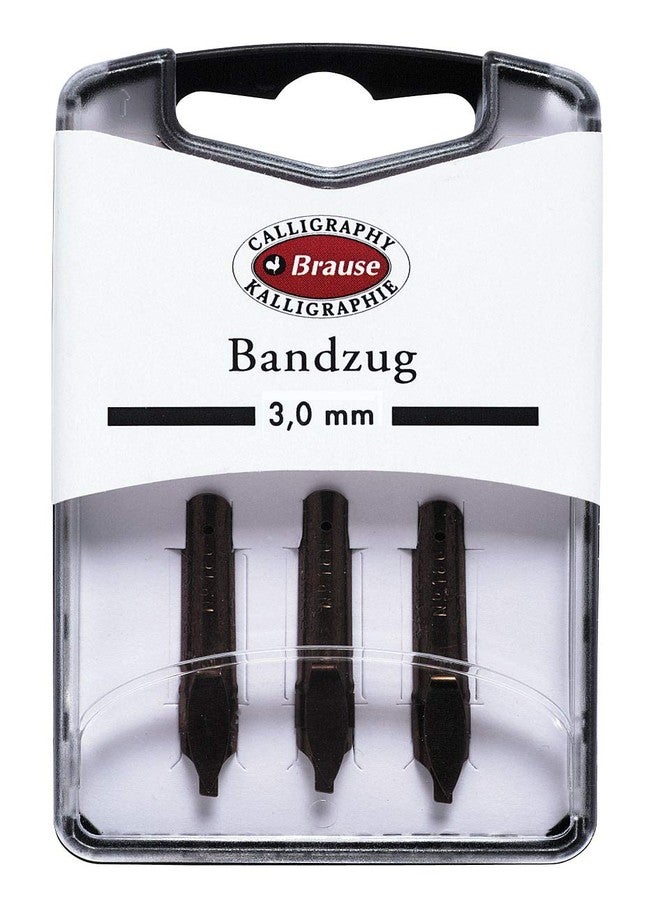 Brause Bandzug 3.0 MM Nib (Pack of 3) 318030B - Image 1