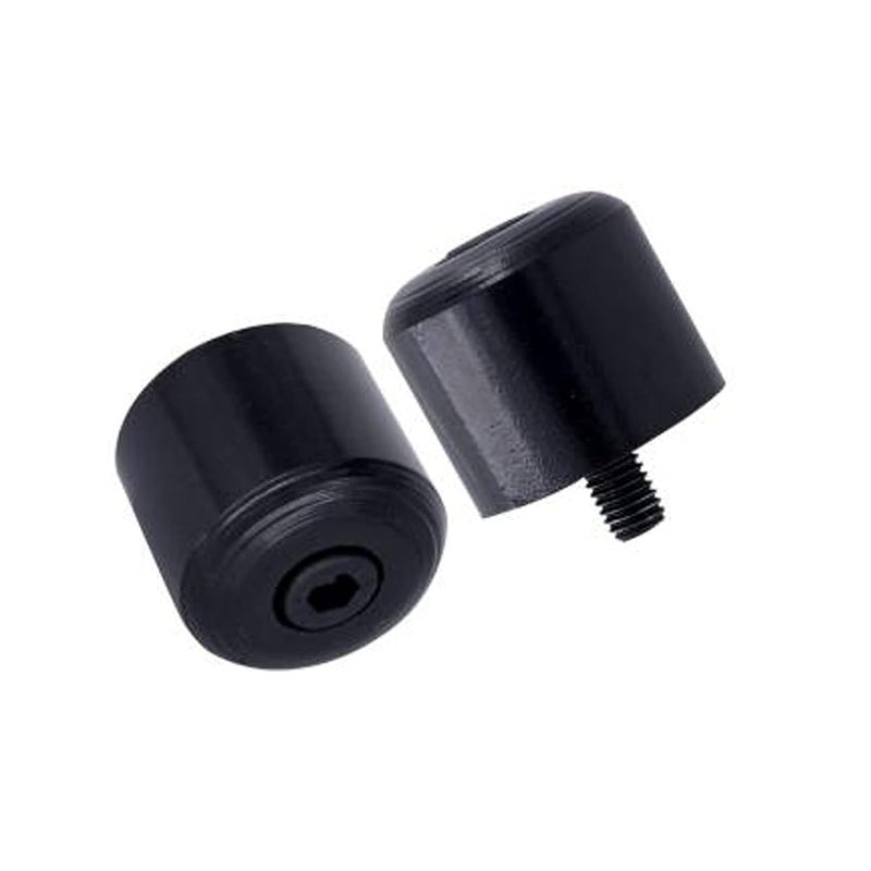 Ramanta Bullet Metal Handle Bar Ends, Heavy Handlebar Weights Compatible // Suitable Only with BS3, BS4 & BS6 RE Bullet Classic, Electra & Standard Motorcycles - (Model Year: 2021, 2 Pieces, Black) - Image 5