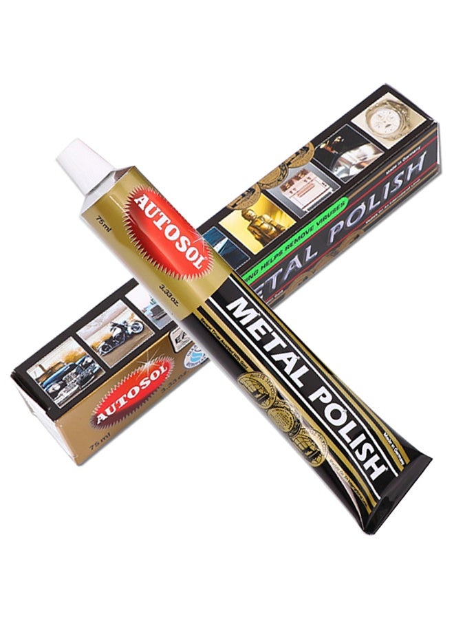 Autosol 75ML Autosol Metal Polish For Chrome Copper Brass And more - Image 1