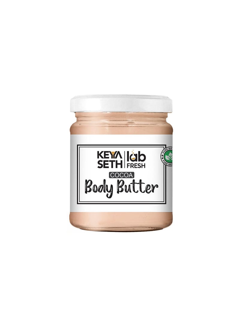 KEYA SETH AROMATHERAPY, DEVICE OF DROP Keya Seth Aromatherapy Lab Fresh Cocoa Body Butter with Almond Coconut Oil for 24hrs Moisturization For All Skin Type  - Image 1