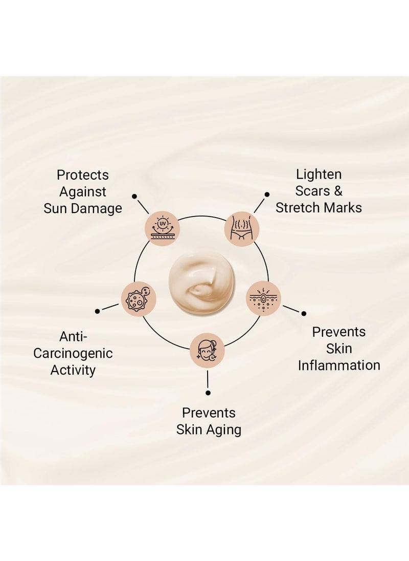 KEYA SETH AROMATHERAPY, DEVICE OF DROP Keya Seth Aromatherapy Lab Fresh Cocoa Body Butter with Almond Coconut Oil for 24hrs Moisturization For All Skin Type  - Image 4