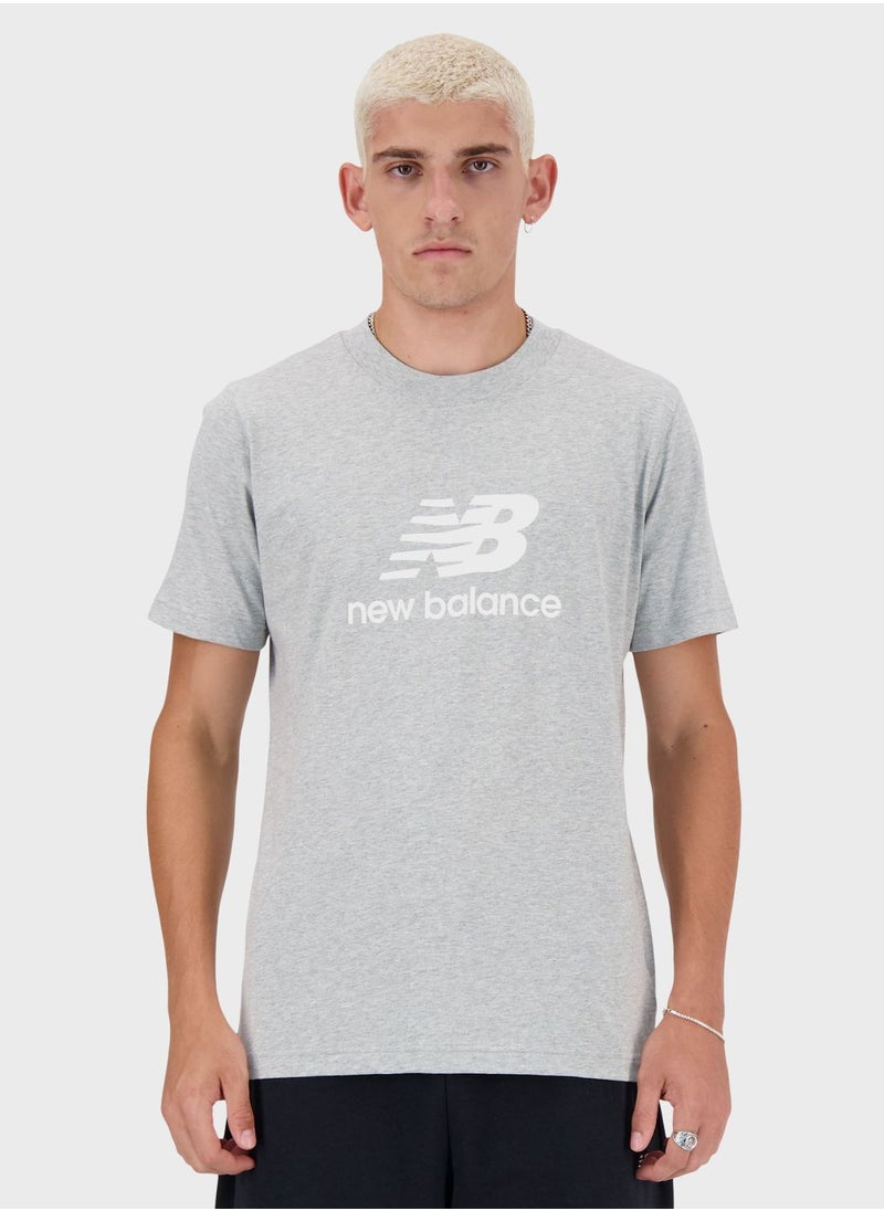 New Balance - Essentials Logo T-Shirt - Image 1