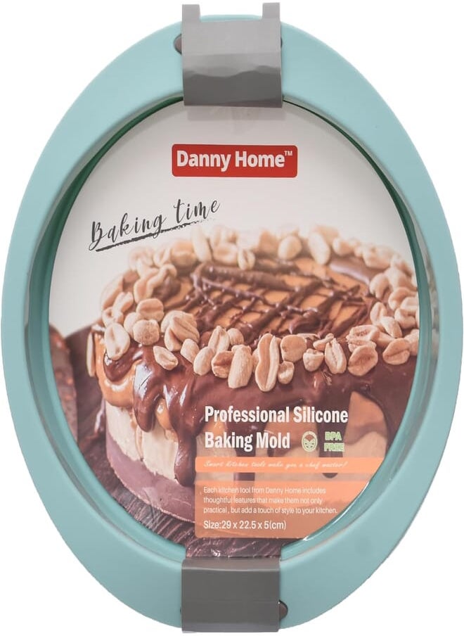 Danny Home - Danny Home DH3389 High Quality Silicone Non-Stick Baking Mold 29 * 22.5 * 5 cm - Multi Color - Image 1