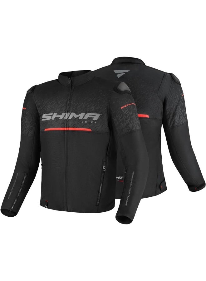 SHIMA Urban Drift Textile Motorbike Jacket Medium Size - Image 3