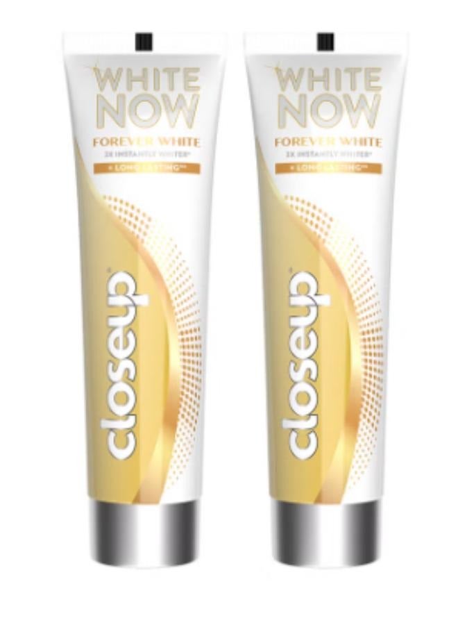 Close Up Two packages of White Now toothpaste, 75 milliliters - Image 1