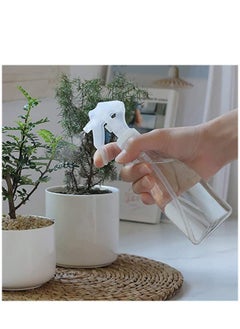KASTWAVE Clear Plastic Spray Bottles, Misting Spray Bottle, Misting Bottle, Clear Iron Spray Bottle, Leak-proof Water Spray Bottle Hair Sprayer Empty Spray Bottles 2PCS 200ml  - Image 2
