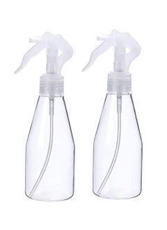 KASTWAVE Clear Plastic Spray Bottles, Misting Spray Bottle, Misting Bottle, Clear Iron Spray Bottle, Leak-proof Water Spray Bottle Hair Sprayer Empty Spray Bottles 2PCS 200ml  - Image 1