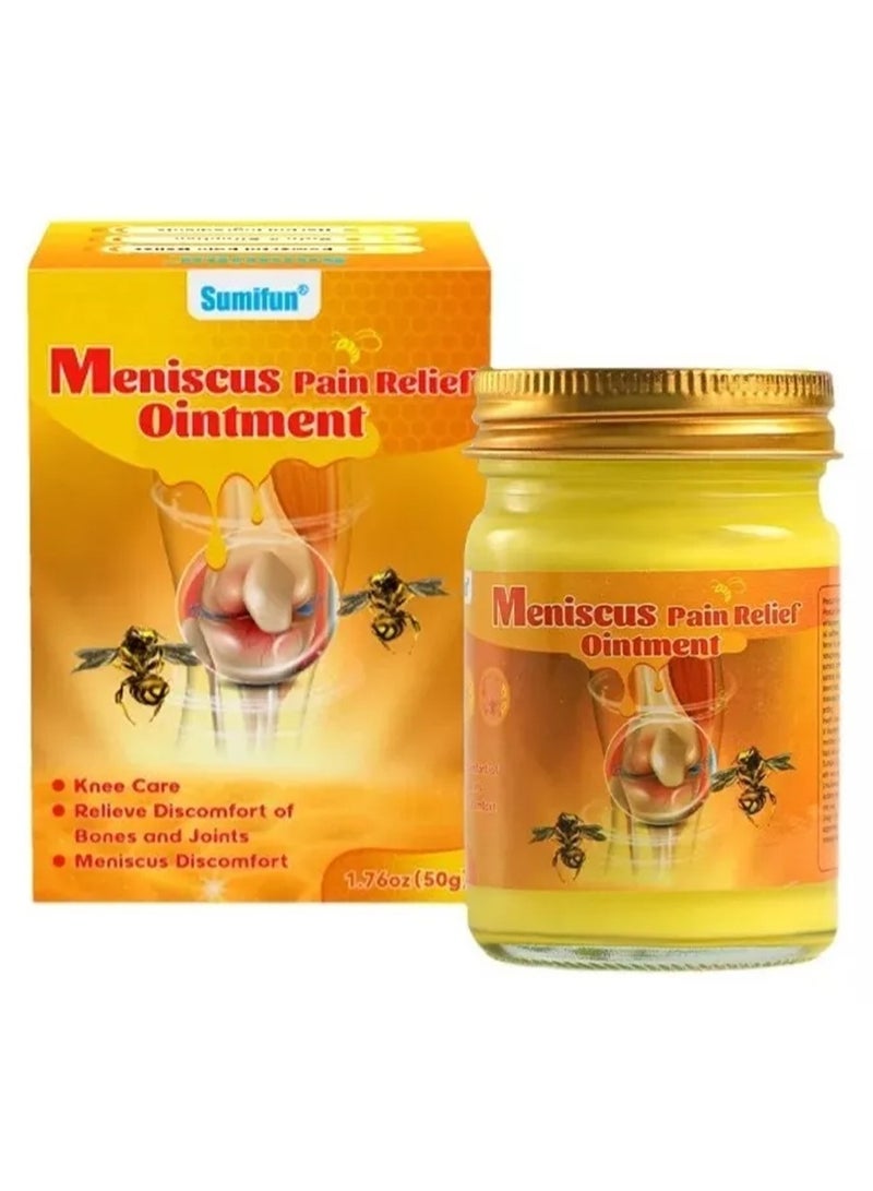 Sumifun Knee Care Meniscus Pain Relief Ointment with Herbal Ingredients, Deep-Relief Joint Balm to Help Reduce Swelling, Stiffness, and Discomfort from Daily Activity or Exercise - Image 1