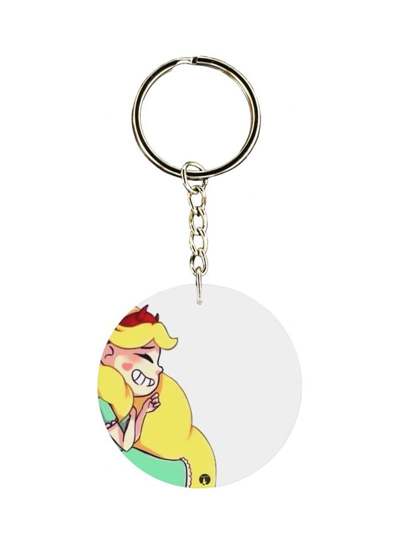 RKN Girl Printed Keychain