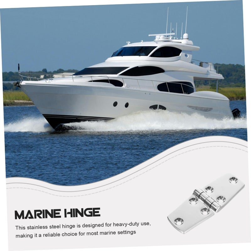 Billet Boat Hinge 38mm x 102mm Heavy Duty Stainless Steel Single Pack - Image 4
