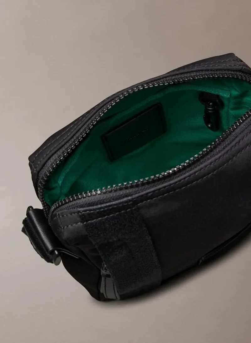Calvin Klein Black Canvas Reporter Bag for Men | Best Price UAE