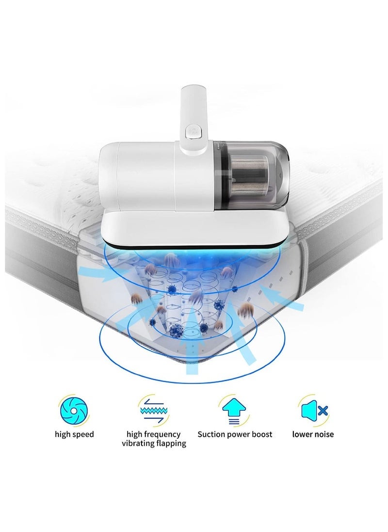 Gravity Handheld UV Light Vacuum Cleaner 10KPa Effectively Removes Dust Mites Bed Bugs Collector for Bed Home Mattress Pillows Cloth Sofas Carpets  - Image 2