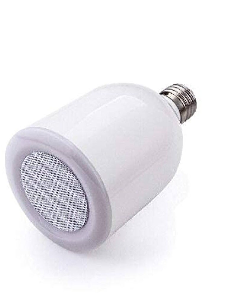 مكبر صوت بمصباح قمر LED يعمل بالبلوتوث وجهاز تحكم عن بعد للقرآن الكريم باللون الأبيض - Image 3