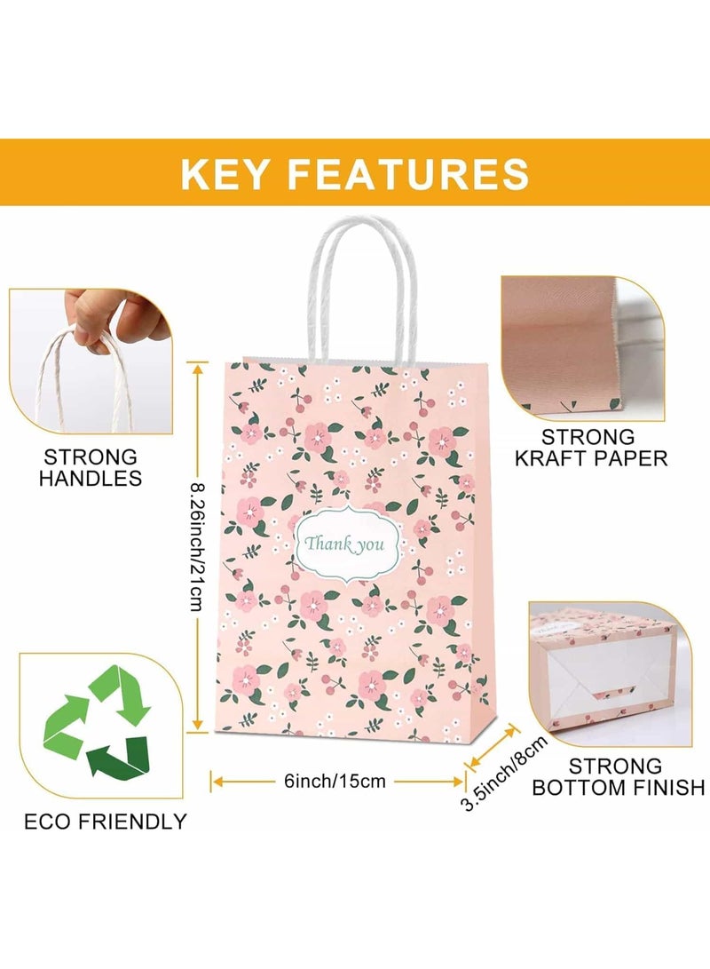 ميتوي 12 قطع أكياس هدية مع مقابض ، أكياس هدية صغيرة مجموعة - Image 3