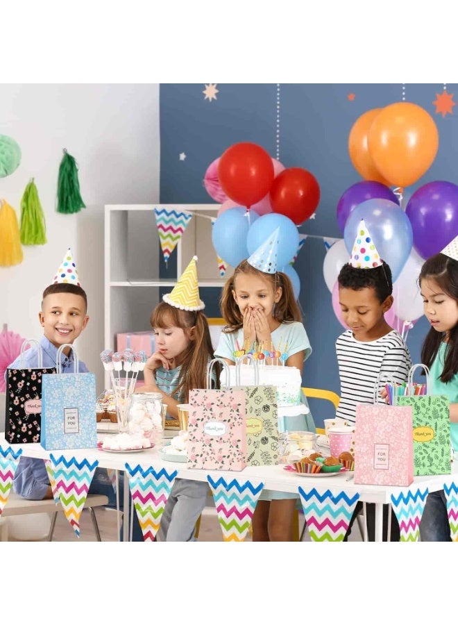 ميتوي 12 قطع أكياس هدية مع مقابض ، أكياس هدية صغيرة مجموعة - Image 4