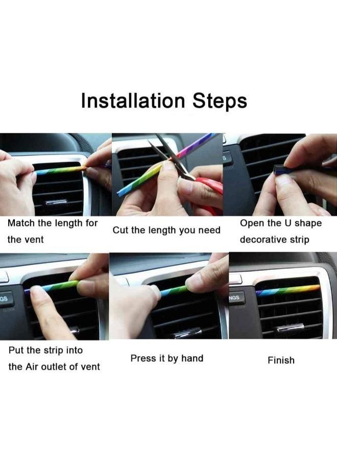 EasyLife Car Air Conditioner Outlet Vent Trim Strip  - Image 5