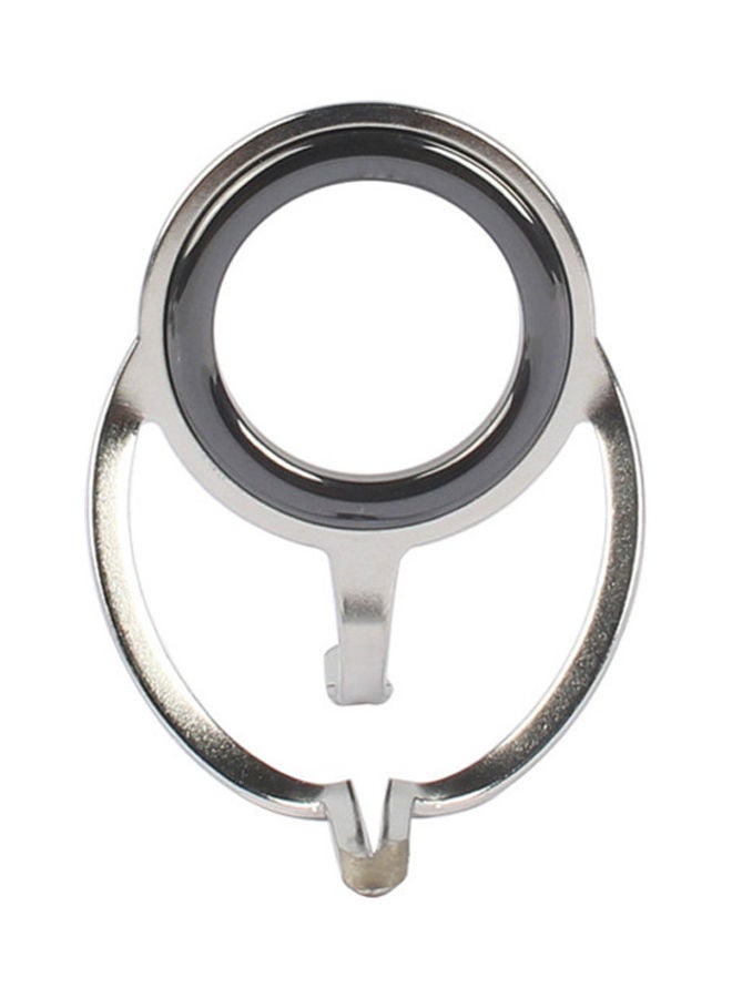 NIBEMINENT Ring Stainless Steel Fishing Line Ceramic Guide Hoop 5x5x5cm  - Image 3