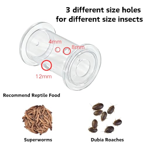 SEZDEKI Bearded Dragon Feeder Toy - Lizard Enrichment Interactive Toy Reptile Terrarium Tank Decor Foraging Accessories for Gecko, Lizard, Bearded Dragon,Chameleon Small Animals - Image 4