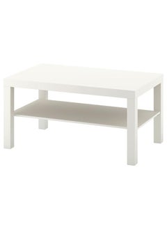 erorex Coffee Table, White, 90X55 Cm  - Image 1