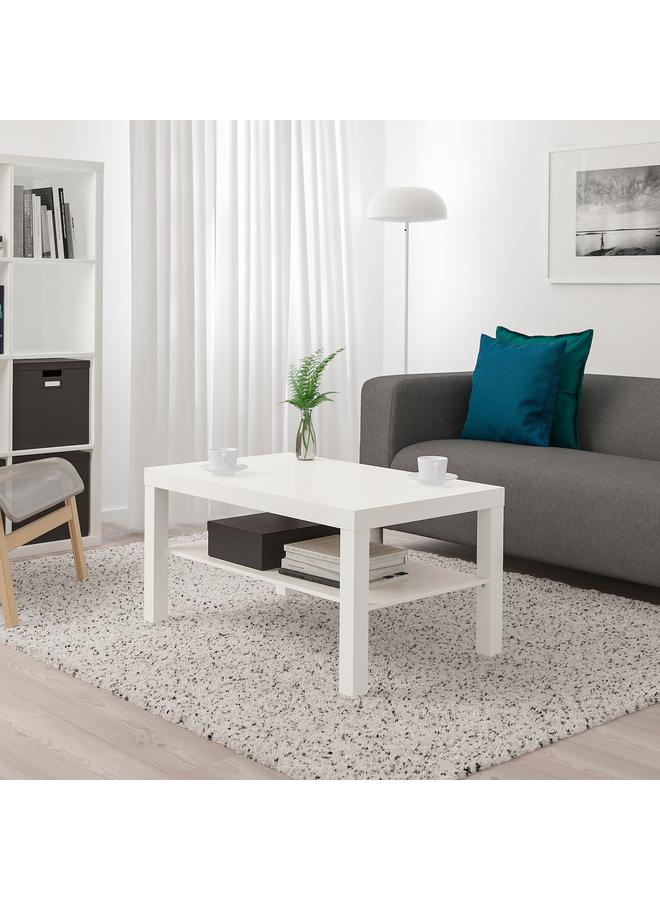 erorex Coffee Table, White, 90X55 Cm - Image 2