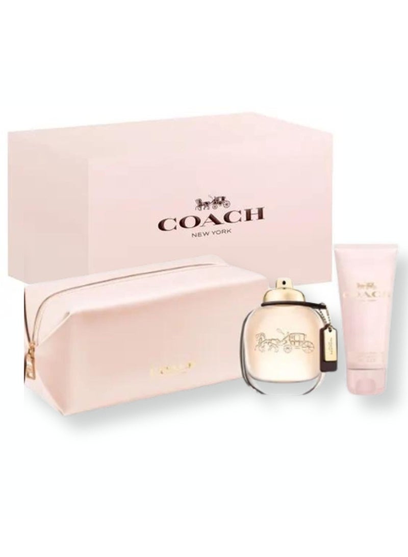 كوتش عطر نيويورك 90 مل + لوشن للجسم 100 مل، مجموعة 90 & 100ملليلتر - Image 1