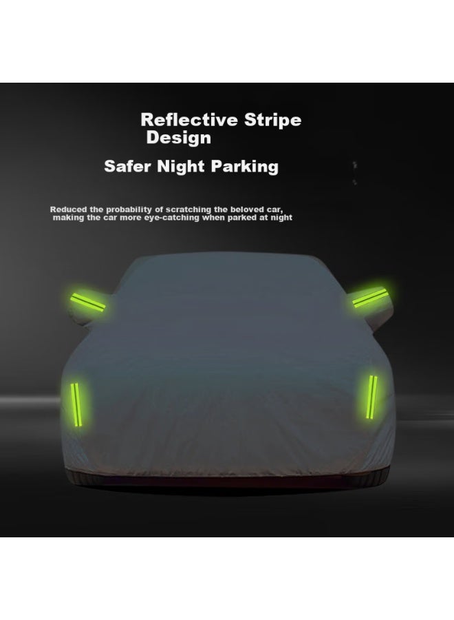 Quan Hao Car Cover Universal Sunshade For Audi Q5, Byd Song, Crv, H6, Ford Explorer, Touareg L, Kai Xuan Silver Yl