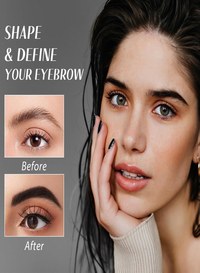Comdian Henna Eyebrow Tint Kit, Natural Henna Eyebrow Dye Powder 15 Grams, Professional Hair Spot Color Kit for Home and Salon Use Black - Image 4