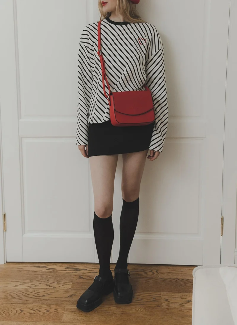 Lichi  Loose striped longsleeve for Women | Best Price UAE