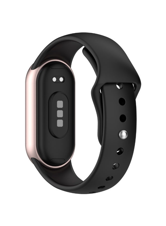 Dressy Athletic Silicone Strap for Xiaomi Band 10 9 8 NFC Women/men Replacement Watch Bands Smartwatch Wristband Soft Quick Release Watch Band for Miband10/9/8 Smartwatch Accessories - Image 2