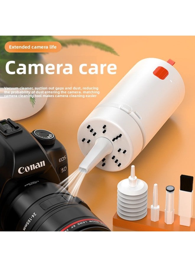 Computer Cleaning Suit Keyboard Cleaning Screen Cleaner Camera Mobile Phone Tablet Dedicated Portable Headset Dust Removal Brush-Color:Q32★White [32-in-1 Multifunctional Cleaning Set] - Image 4