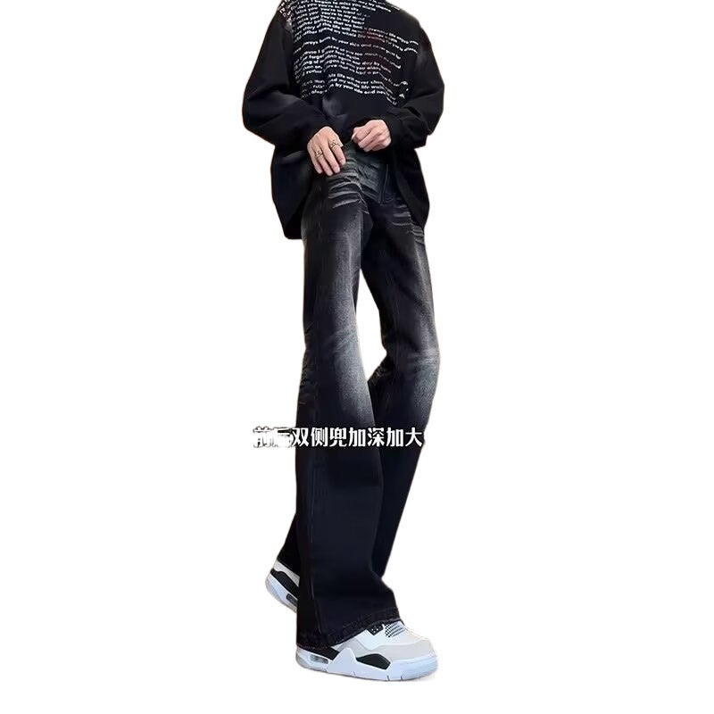 Unisex Classic Denim Jeans Loose Fit Daily Outdoor Wear - Image 4