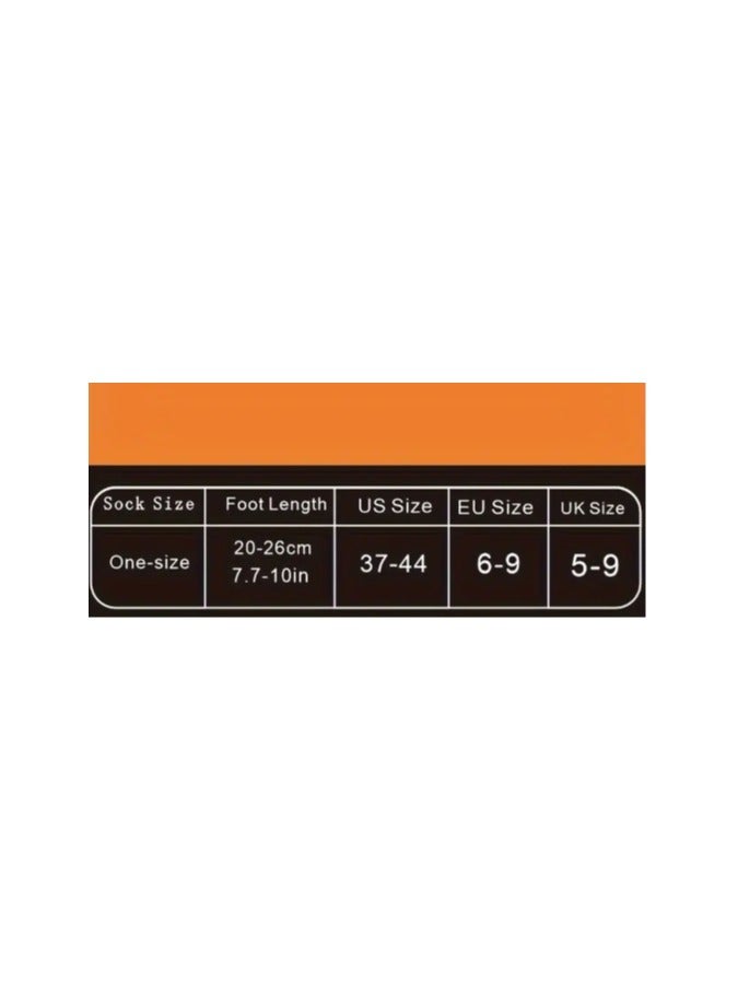 Generic 6 Pairs Men's Sports Crew Socks – Colorful Numbered Mid-Calf Socks, Breathable Cotton Blend, Ideal for Basketball & Soccer, Comfortable Athletic Wear - Image 5