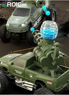 GROIC RC Off-road Pickup Truck That Shoots, RC Off-road Water Bullet Shooting Remote Control Cars, Kids 4WD Battle Stunt Car,All Terrain RC Pickup Truck , Remote Control Water Bullet Shooting Car Toy  - Image 3
