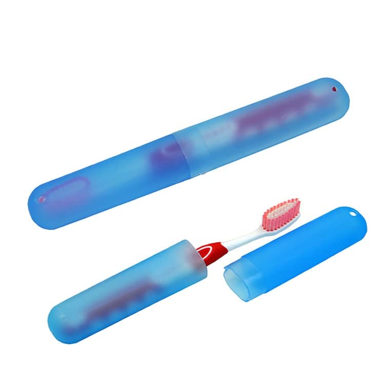 Meswarn Toothbrush Container Cap Caps Cover Covers Case Holder Cases for Travel Hiking Home use Pack of 2 Multicolor - Image 3