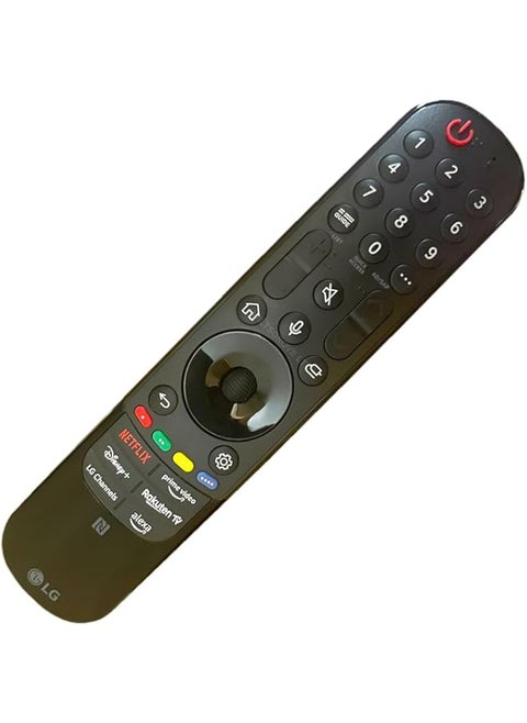 121AV Original MR23GN AKB76043112 Magic Voice Remote Control Compatible with LG 70NANO766QA 75NANO766QA 75QNED816QA 75QNED866QA 75UQ80006LB 75UQ80006LB.AEK 86NANO766QA Smart Ultra HD HDR LED
