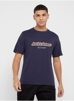 JACK & JONES 5 Pack Graphic Crew Neck T-Shirt  - Image 4