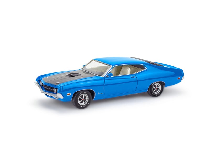 Revell 14534 1970 Ford Torino Cobra 1:25 Scale 128-Piece Skill Level 4 Model Car Building Kit - Image 2