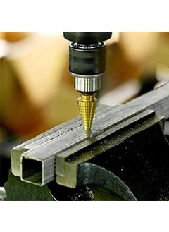 Rangwell Rangwell 9 Steps Sizes HSS Hex Titanium Step Drill Bit Hole Cutter Carbon Steel Sheet Iron Insulation Boards Wood420mm  - Image 5