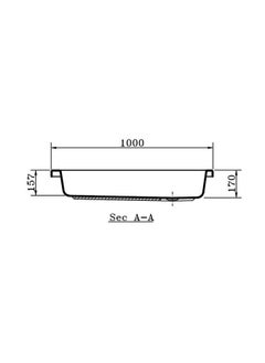 Ideal Standard Egypt Acrylic 120*90 Ultra Flat 2 White Inclusive Drainage Rectangle 